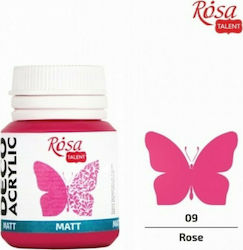 RosaGroup Talent Acrylic Paint Set in Fuchsie color Matt Rose 09 Matt Rose 09 20ml 1Stück 20009