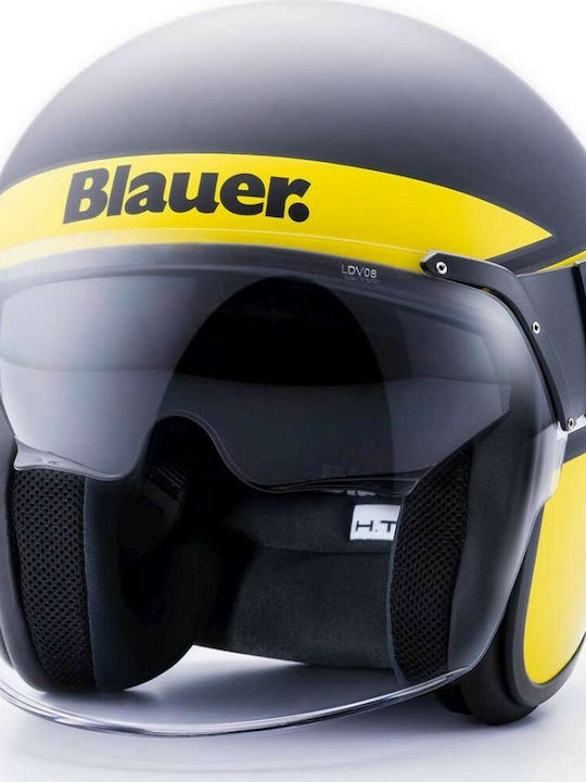 Blauer H.T. Pod Stripes H70 Schwarz Matt/Yellow...
