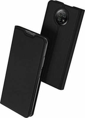 Dux Ducis Skin Pro Synthetic Leather Book Black (Redmi Note 9T)