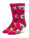 HUF Wimpy Men's Patterned Socks Red