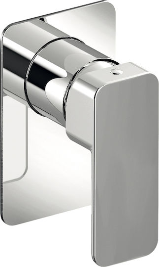 Eurorama Quadra für Dusche 1 Ausfahrt Chrome