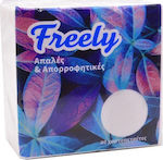 Freely Napkin 1-Ply White 33x33cm 80pcs