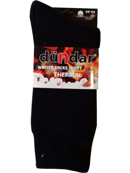 Dundar 7019-02 Ανδρικές Ισοθερμικές Κάλτσες Μαύρες