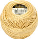 DMC Конец Бродерия Конец Cotton Perle No8 Памучна в Жълт цвят 87м