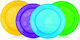 Nuby Baby Food Plate Fun Feeding made of Plastic Multicolour 4pcs