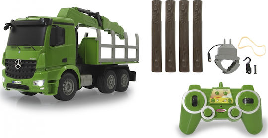 Jamara Timber Transport Arocs Ferngesteuertes Lkw 4WD Grün