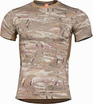 Pentagon Short Sleeve T-shirt Army Apollo Tac Fresh In Brown Colour Αντιιδρωτικό Pentacamo K09010-50