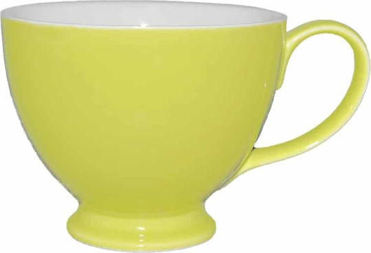Lukanda Rio Becher aus Porzellan Grün 400ml 6Stück