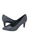 Anatomic Pointed Toe Navy Blue Heels