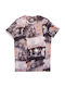 John Frank Men's Short Sleeve T-shirt Multicolour JFTD27