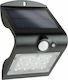 REV LED Butterfly Wall Mounted Solar Light 1.5W with Motion Sensor and Photocell