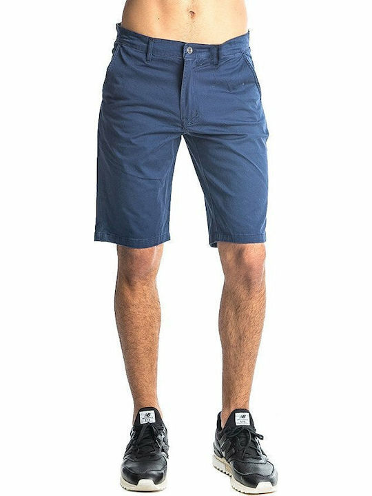 Paco & Co 85700 Ανδρική Βερμούδα Chino Μπλε