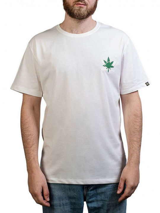 The Dudes DSRP Men's Short Sleeve T-shirt Off White