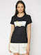 Levi's Perfect Batwing Dreamy Γυναικείο T-shirt Μαύρο με Στάμπα