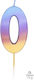 Party Κερί No0 Rainbow Ombre