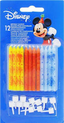Procos Birthday Candle Regular Multicolored 12pcs 9292