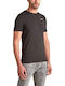 Base T-shirt Μαύρο