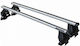 Menabo Aluminum Car Roof Bars 130cm for Audi A8 4D Set with Roof Rack Legs Silver