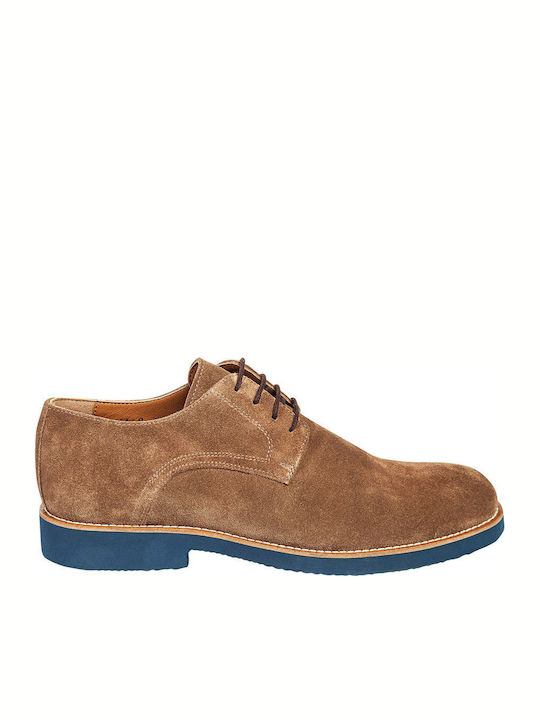 Vice Footwear Piele Pantofi casual pentru bărbați Maro CAMEL