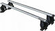 Menabo Car Roof Bars Aluminum 130cm for Citroen C4 5D Set with Roof Rack Legs Silver