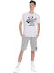 Russell Athletic Sportliche Herrenshorts Gray A0-059-1-091