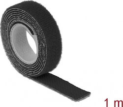 DeLock 18711 Velcro Δεματικό Καλωδίων 13x5mm Μαύρο 1τμχ