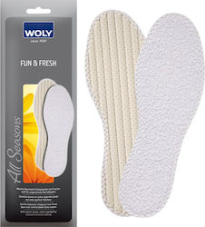 Woly Comfort Insole Fun & Fresh Anatomic Insoles 2 Pieces