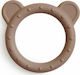 Mushie Bear Teething Ring made of Silicone for ...