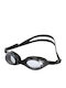 Vaquita Jelly Adults Swimming Goggles with Anti-Glare Lenses Black Black