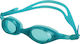 Vaquita Jelly Swimming Goggles Adults with Anti-Fog Lenses Aqua Green