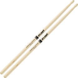 Promark 5A Rock Tip Hickory Drumstick with Wooden Acorn Head