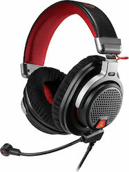 Audio Technica ATH-PDG1a Over Ear Gaming Headset με σύνδεση 3.5mm Κόκκινο