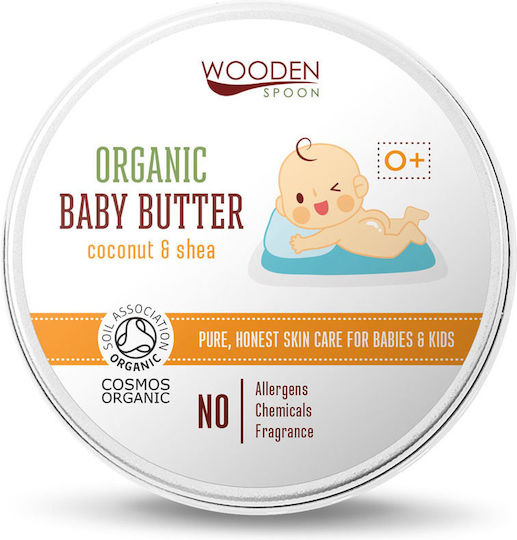 Wooden Spoon Organic Body Butter για Ενυδάτωση 100ml