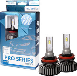 M-Tech Лампи Автомобила Pro Series H11 LED 5700К Хладно бяло 9-16V 20W 2бр