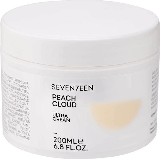 Seventeen Ultra Cream Peach Cloud Moisturizing Body Cream 200ml