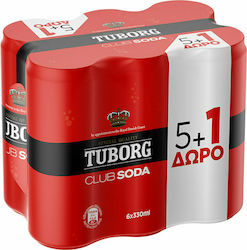 Tuborg με Ανθρακικό 6x330ml