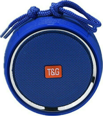 T&G Bluetooth-Lautsprecher 3W mit Radio und Batterielaufzeit bis zu 4 Stunden Blau