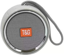 T&G Ηχείο Bluetooth 3W με Ραδιόφωνο και Διάρκεια Μπαταρίας έως 4 ώρες Λευκό