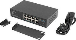 Lanberg RSFE-8P-2GE-120 Negestionat L2 PoE+ Switch cu 8 Porturi Gigabit (1Gbps) Ethernet