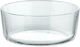 Abert Servierschüssel Rund Glas Transparent mit Durchmesser 15cm