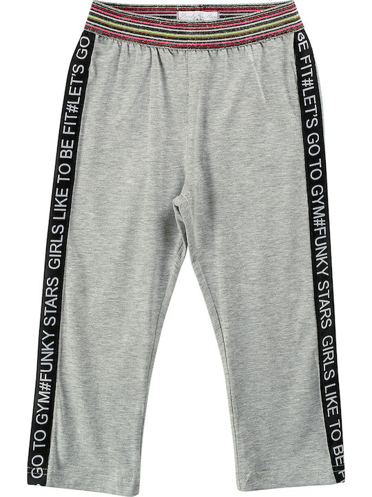 Kinder Leggings Capri Gray