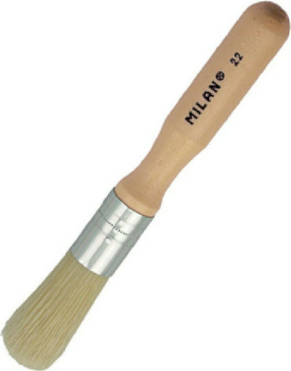 Milan Sponge/Stippler Paint Brush Πινέλο Σταμπαδόρος Νο22 No22