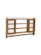 Shelf Wall Walnut 100x9x60cm