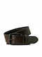 Men's Belt Leather Black Coffee