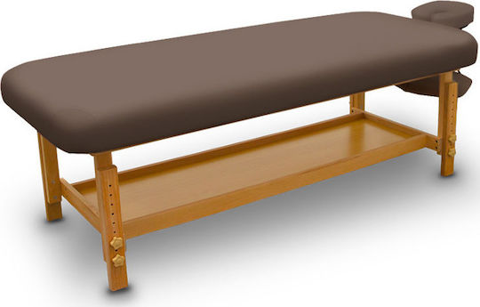 iCosmetics Bett Massage und Physiotherapie Braun aus Holz 187x77cm.