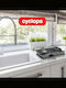 Cyclops Στραγγιστήρι Νεροχύτη Πλαστικό Γκρι 38x29.30x26.5cm