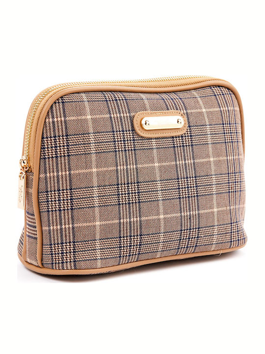 Verde Toiletry Bag in Beige color 23cm