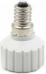 Adaptor de Bază de Bec de la E14 la GU10 Set 10 Bucăți