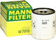 Mann Filter Φίλτρο Λαδιού Αυτοκινήτου για Land Rover/Volvo/Ford
