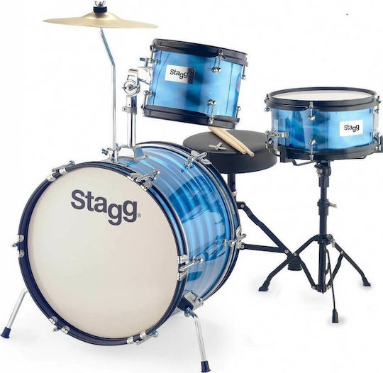 Stagg TIM JR 3/16B Blue